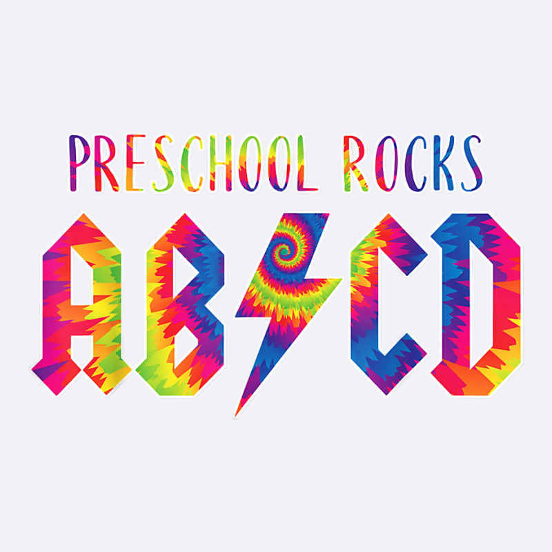 Cute Funny For Preschool Teachers Abcd Rock Preschool Rocks T Shirt ...