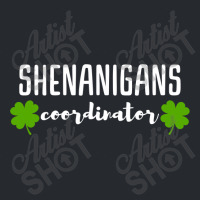 Shenanigans Coordinator  Saint Irish Pats St, Patrick's Day Flat Bill Snapback Cap | Artistshot