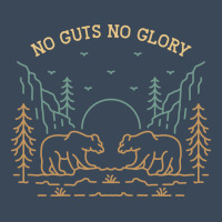 No Guts No Glory Wild Bear Flat Bill Snapback Cap | Artistshot