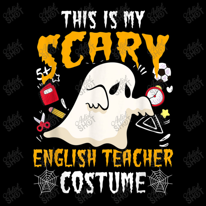 This Is My Scary English Costume Teacher Halloween Design Character Flat Bill Snapback Cap | Artistshot