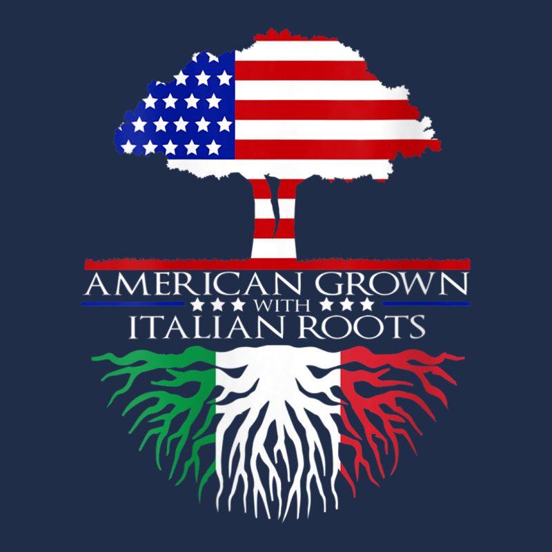 Womens Italian Roots American Grown Tree Flag Usa Italy V Neck T Shirt Baseball Cap by KaseeDheera | Artistshot