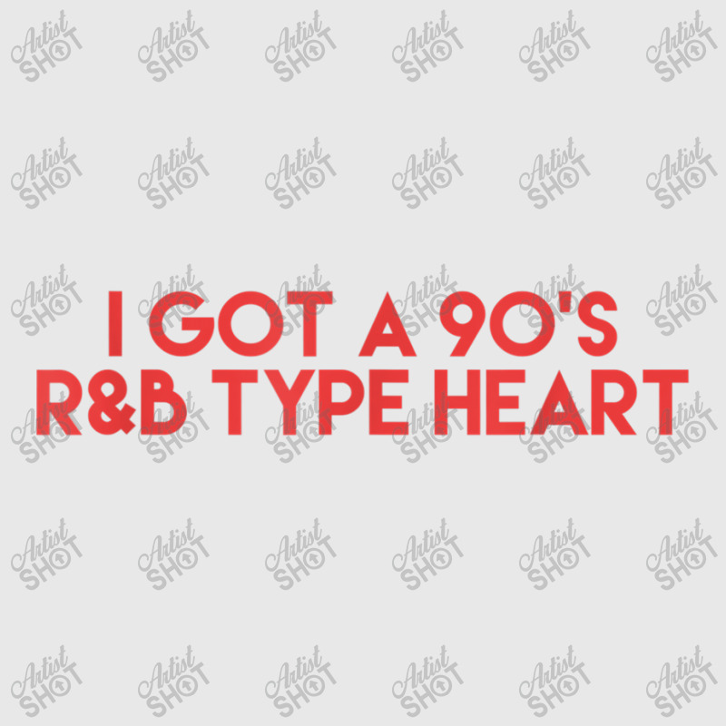 I Got A 90's R&b Type Heart Shirt Music Lover Art Baseball Cap by FrederickDesign | Artistshot