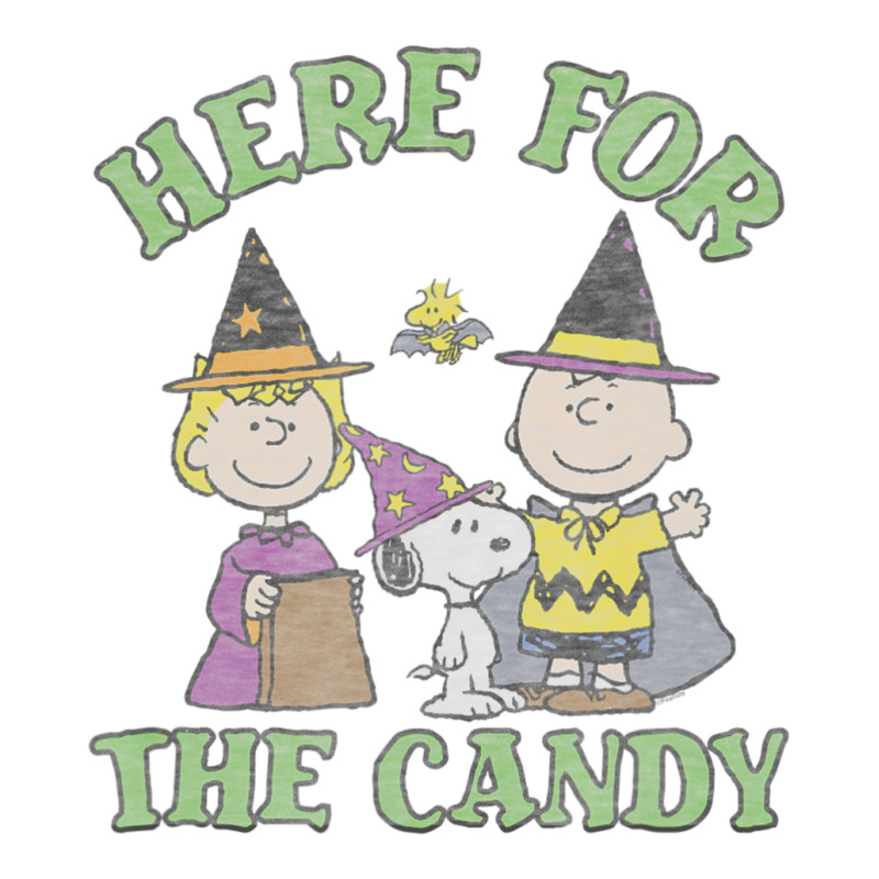 Peanuts Halloween Charlie Sally Here For The Candy Debie Paper Bag - 10 X 5 X 13 | Artistshot