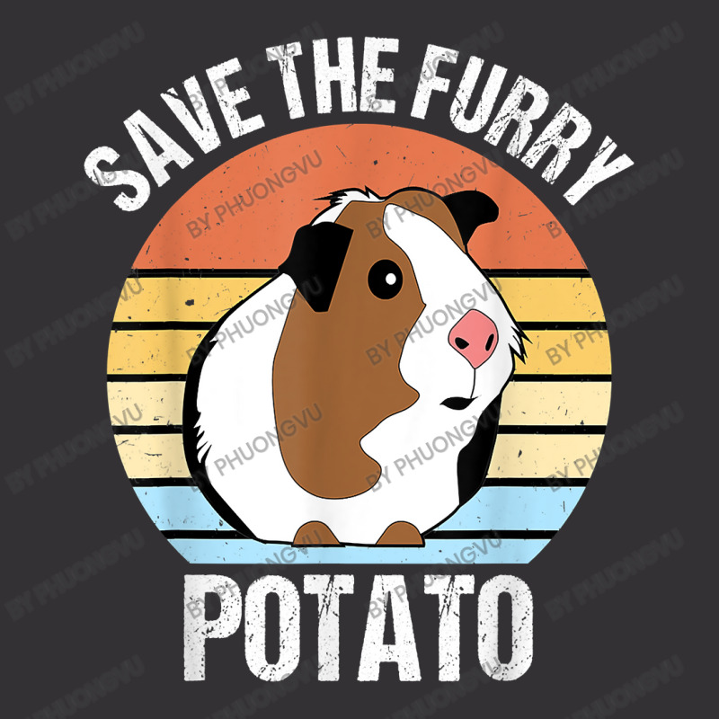 Save The Furry Potato Funny Guinea Pig T Shirt Vintage Hoodie | Artistshot