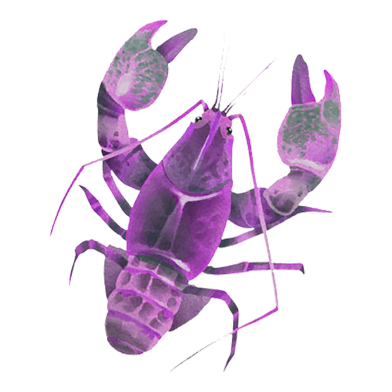 Aqua Purple Colored Lobster Queen Paper Bag - 16 X 6 X 19 1/4 | Artistshot