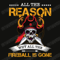 All The Reason Why All The Fireball Is Gone Funny Pirate Scorecard Crop Tee | Artistshot