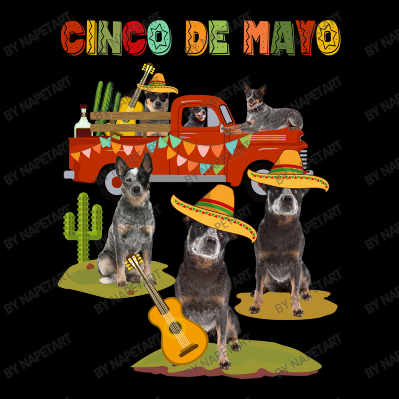 Australian Cattle Dog Cinco De Mayo Riding Truck Mexico Costume Toddler Sweatshirt by NapetArt | Artistshot