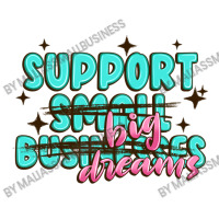 Support Small Businesses Big Dreams Debie Paper Bag - 10 X 5 X 13 | Artistshot