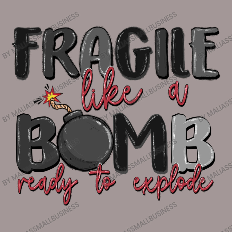 Fragile Like A Bomb Ready To Explode Vintage Short | Artistshot