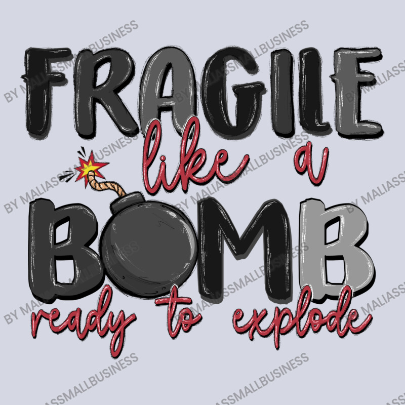 Fragile Like A Bomb Ready To Explode Fleece Short | Artistshot