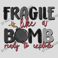 Fragile Like A Bomb Ready To Explode Men's Polo Shirt | Artistshot