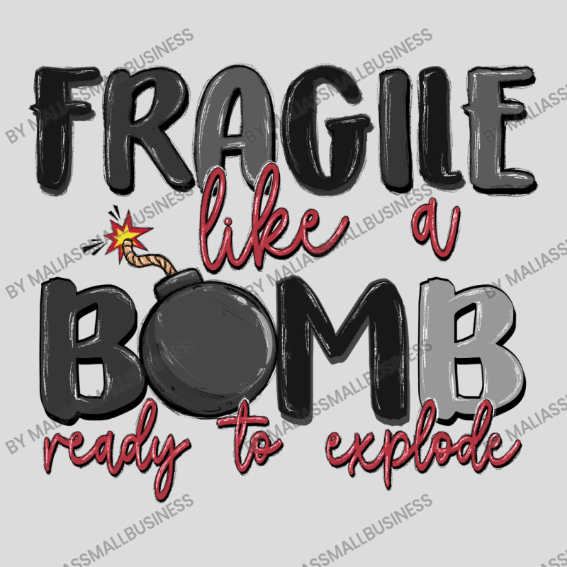 Fragile Like A Bomb Ready To Explode Men's Polo Shirt | Artistshot