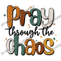 Pray Throthe Chaos Wine Paper Bag - 5 1/2 X 3 1/4 X 13 | Artistshot