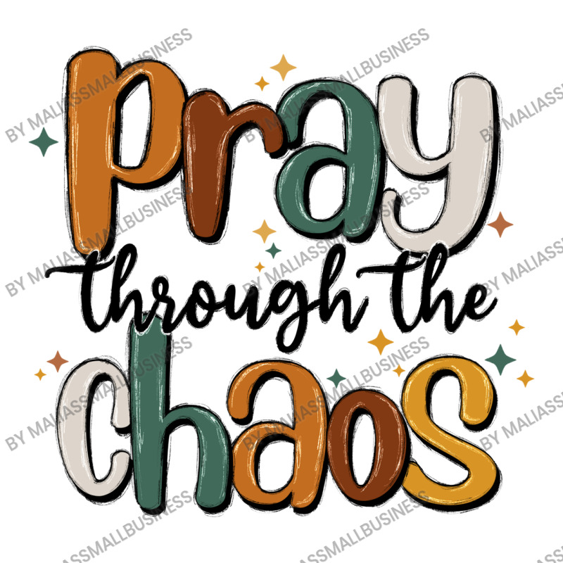 Pray Throthe Chaos Wine Paper Bag - 5 1/2 X 3 1/4 X 13 | Artistshot