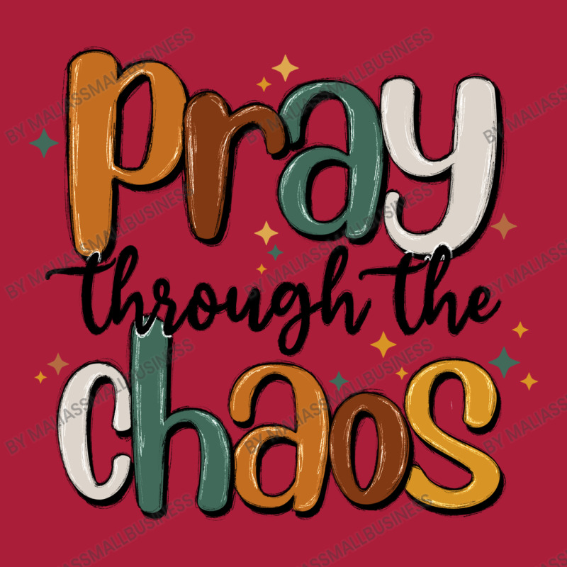 Pray Throthe Chaos Camping Chair | Artistshot