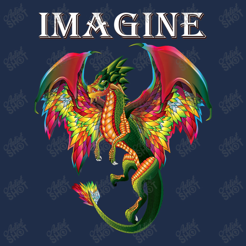 Imagine Being A Dragon Breathing Fire Magical Wings Boys Men Poster Baseball Cap by HailieDesign | Artistshot