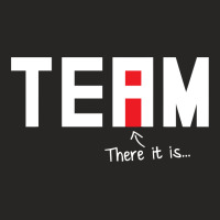 I Found The I In Team Ladies Fitted T-shirt | Artistshot