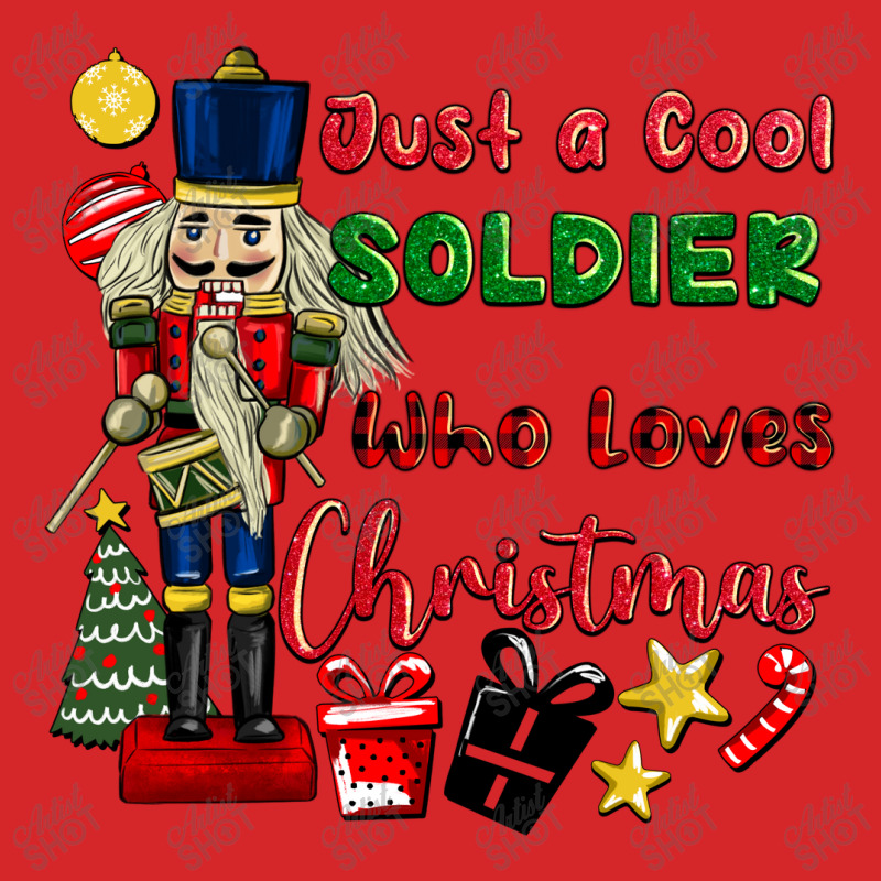 Just A Cool Soldıer Who Loves Christmas Trucker Cap | Artistshot