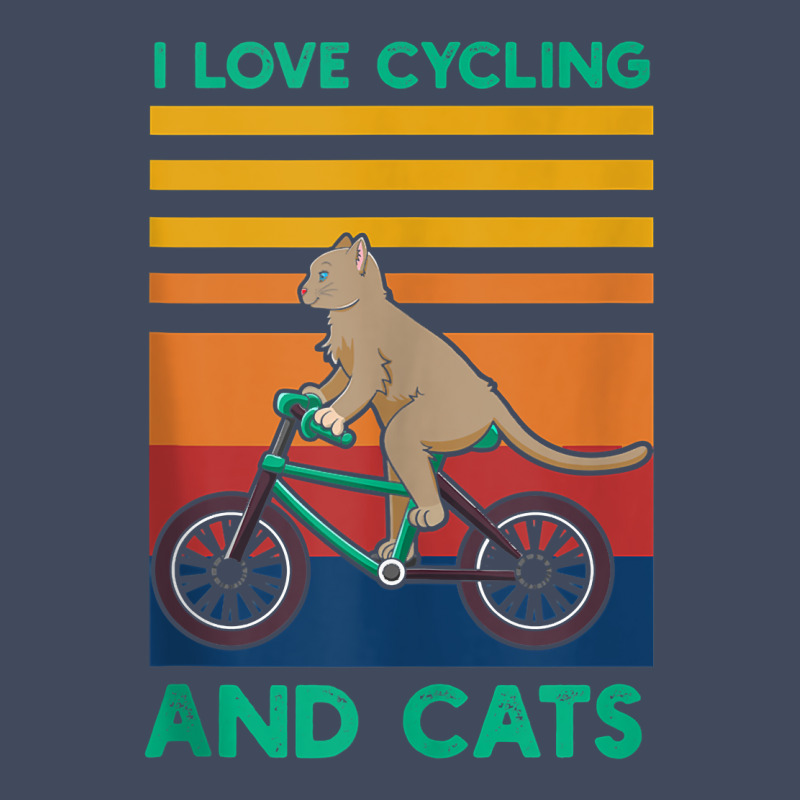 I Love Cycling And Cats Riding Bicycle Cyclist Kitty Lover Tank Top Camo Snapback | Artistshot