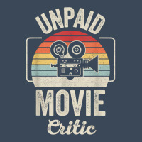 Retro Vintage Unpaid Movie Critic Film Cinema Motion Picture T Shirt Flat Bill Snapback Cap | Artistshot