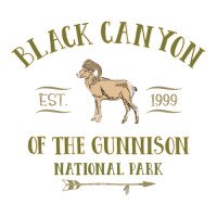 Black Canyon Of The Gunnison National Park Design T Shirt Cub Paper Bag - 8 X 4 1/2 X 10 1/4 | Artistshot