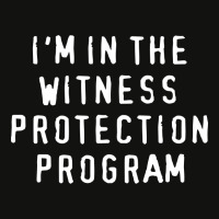 I'm In The Witness Protection Program Scorecard Crop Tee | Artistshot