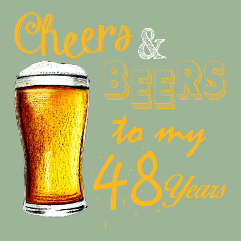 Cheers And Beers To  My 48 Years Urban Heavy T-shirt | Artistshot