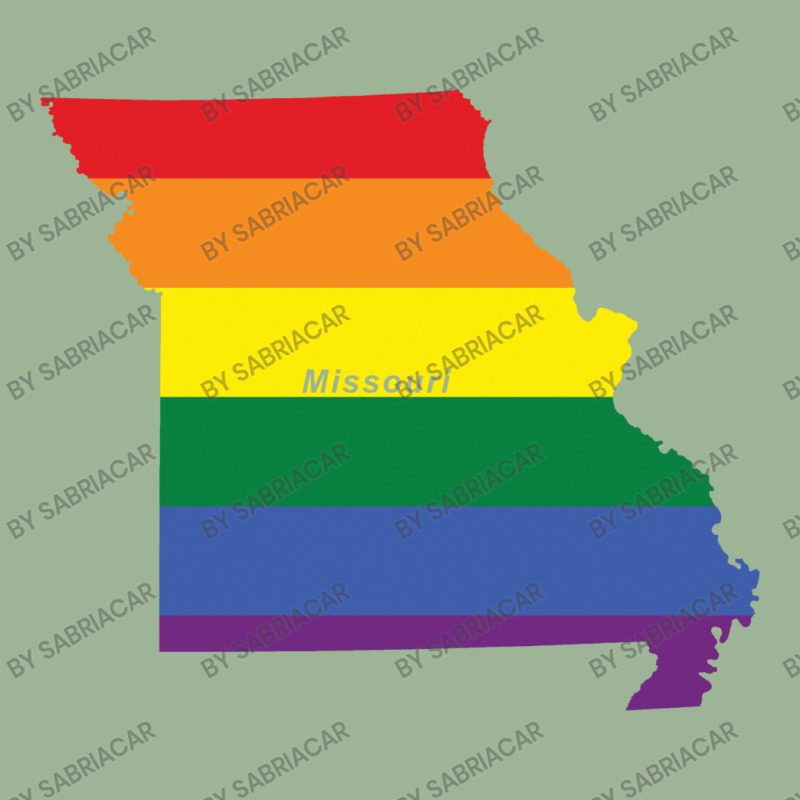 Missouri Rainbow Flag Urban Heavy T-shirt | Artistshot