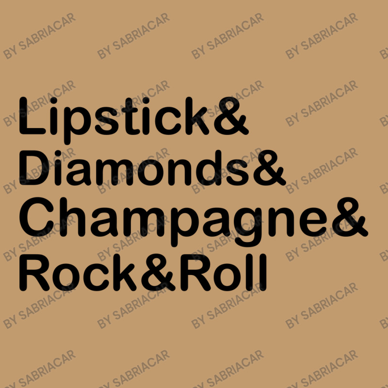 Lipstick Diamond,champagne & Rock & Roll Urban Heavy T-shirt by SabriAcar | Artistshot