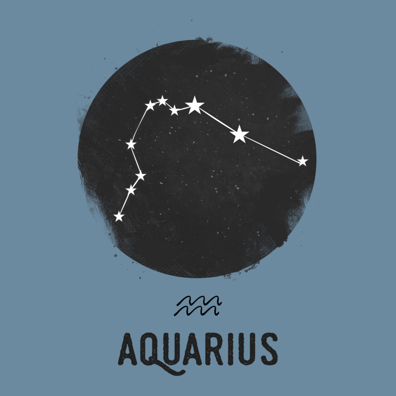 Minimal Aquarius Zodiac Sign Urban Heavy T-shirt | Artistshot