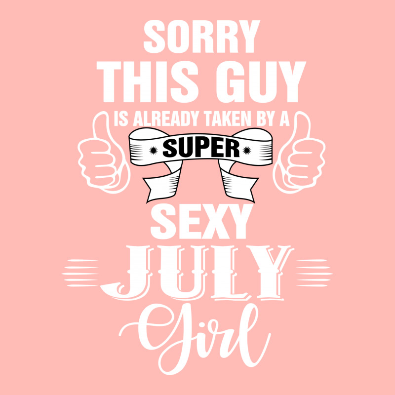 Sorry This Guy Is Already Taken By A Super Sexy  July Girl Urban Heavy T-shirt | Artistshot