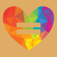 Rainbow Equality Heart Urban Heavy T-shirt | Artistshot