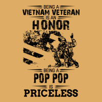 Being A Veteran Is An Honor But A Pop Pop Is Priceless Urban Heavy T-shirt | Artistshot