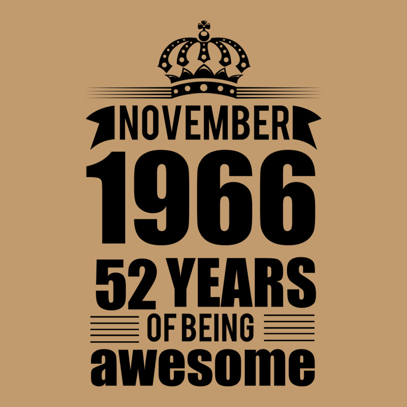 November 1966 52 Years Of Being Awesome Urban Heavy T-shirt | Artistshot