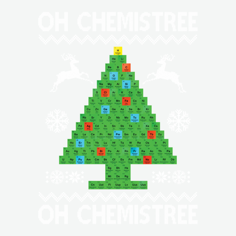 Chemist Element Oh Chemistree Christmas Sweater Urban Heavy T-shirt | Artistshot