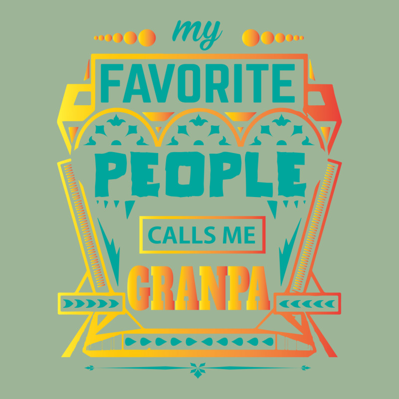 My Favorite People Calls Me Grandpa Urban Heavy T-shirt by designbycommodus | Artistshot