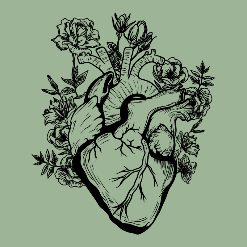 Heart And Flower For Light Urban Heavy T-shirt by autlu2024 | Artistshot