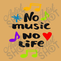 No Music No Life Urban Heavy T-shirt | Artistshot