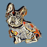 Cute French Bulldog Breed Dog Wearing A Super Hero Costume Over White Urban Heavy T-shirt | Artistshot