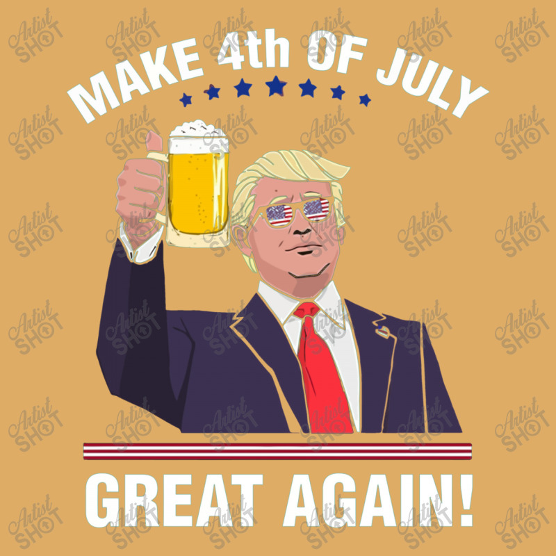 Trump Make 4th Of July Great Again Urban Heavy T-shirt | Artistshot