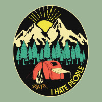 Love Camping I Hate People Urban Heavy T-shirt | Artistshot