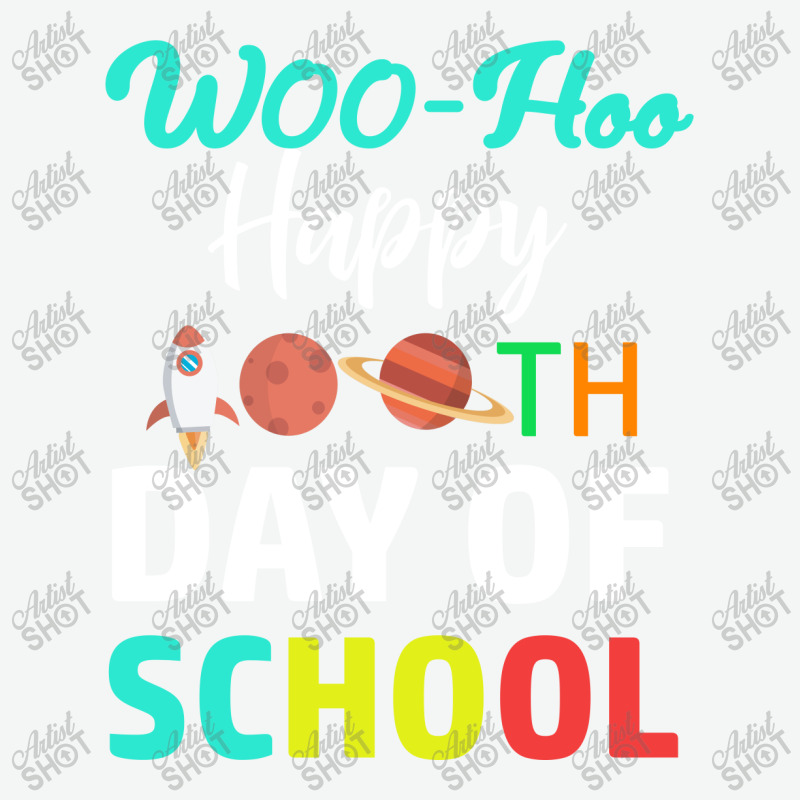 Woo-hoo Happy 100th Day Of School Urban Heavy T-shirt | Artistshot