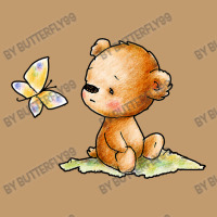 Drawing Of Cute Teddy Bear With Butterfly Urban Heavy T-shirt | Artistshot