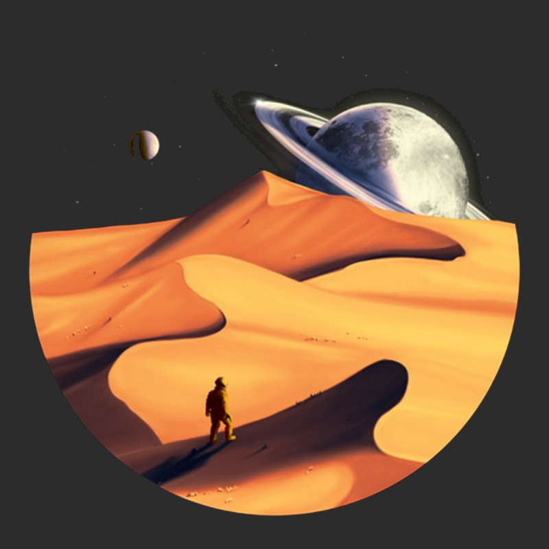 Falling Saturn Exclusive T-shirt by TinyBiti | Artistshot