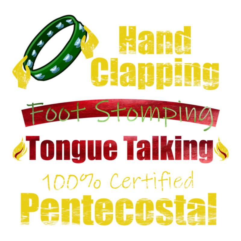 Hand Clapping Foot Stomping Tongue Talking Pentecostal Gifts Long Slee Take Out Paper Bag - 14 X 10 X 15 1/2 | Artistshot