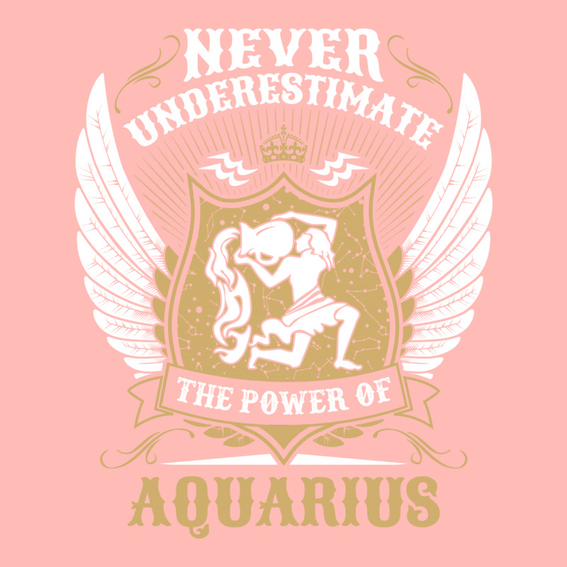 Never Underestimate The Power Of Aquarius Urban Pullover Hoodie | Artistshot