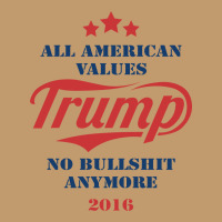 Trump All American Values No Bullshit Anymore 2016 Urban Pullover Hoodie | Artistshot