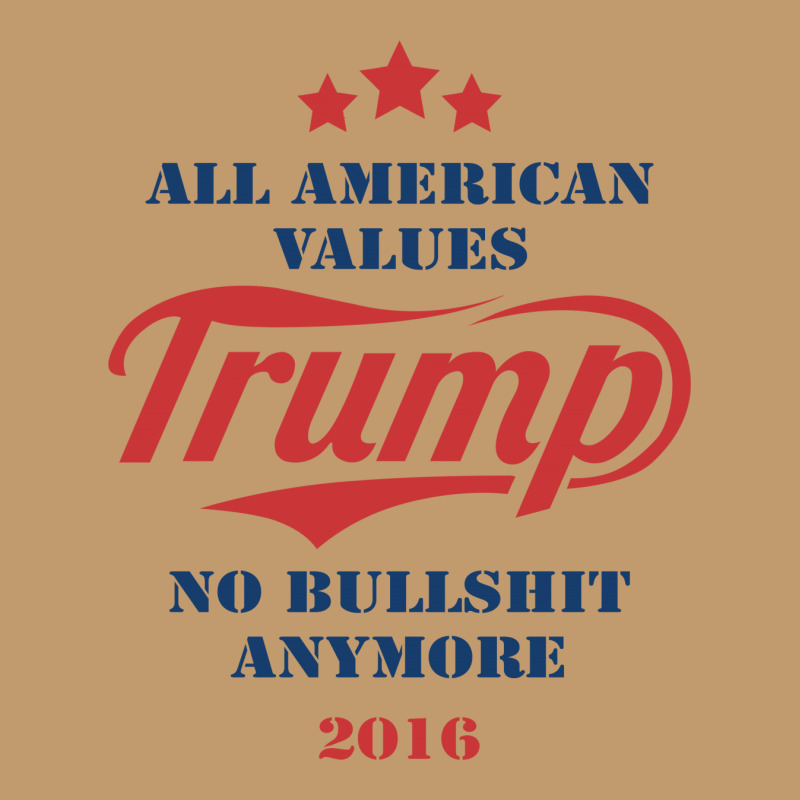 Trump All American Values No Bullshit Anymore 2016 Urban Pullover Hoodie | Artistshot