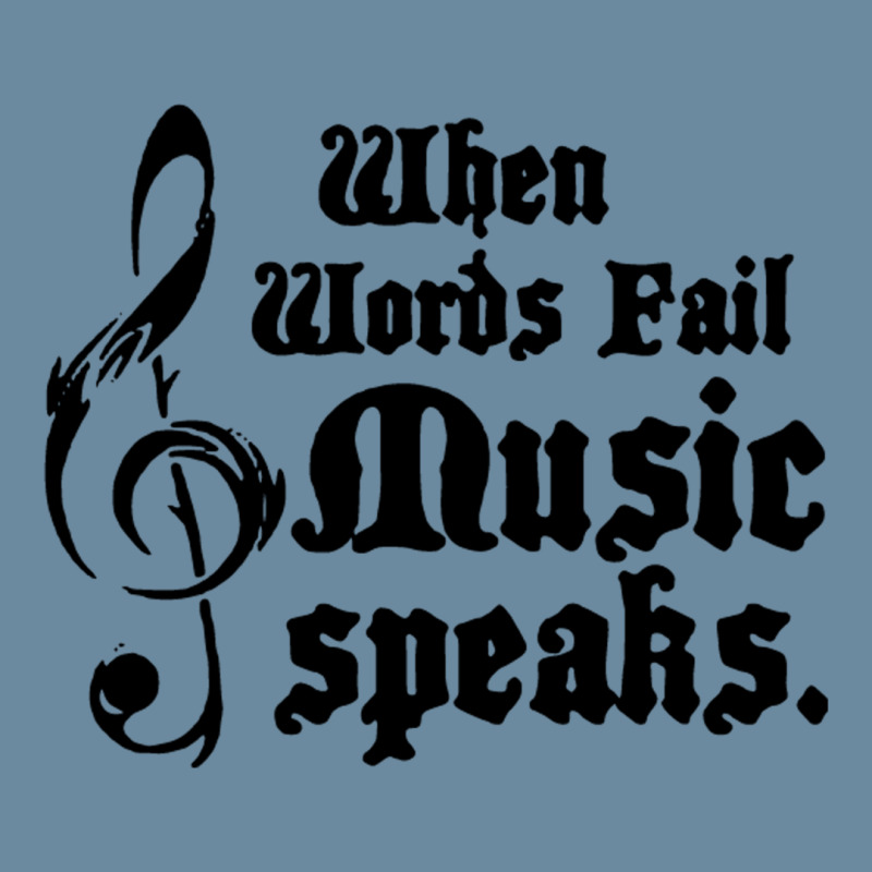 When Words Fail Music Speaks Urban Pullover Hoodie | Artistshot