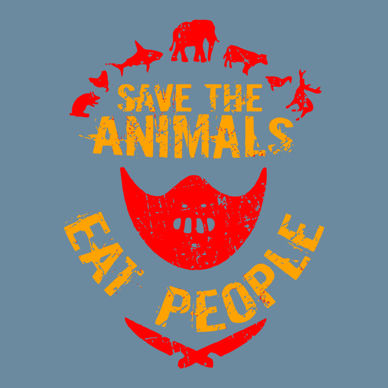 Save The Animals Eat People Urban Pullover Hoodie by marla_arts | Artistshot